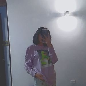 Kermit dreamer lavender long sleeve shirt unisex